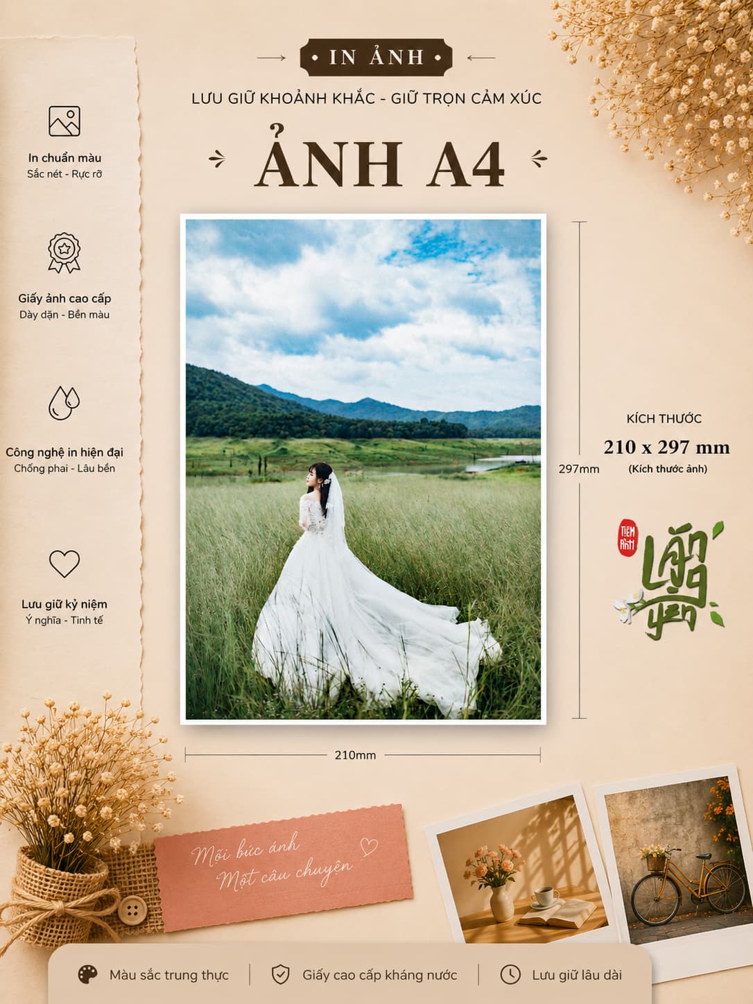 Ảnh A4 - Giấy tiêu chuẩn RC